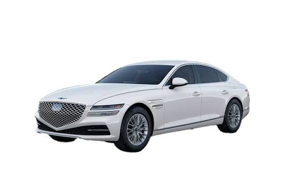 Genesis G80 2024 ابيض