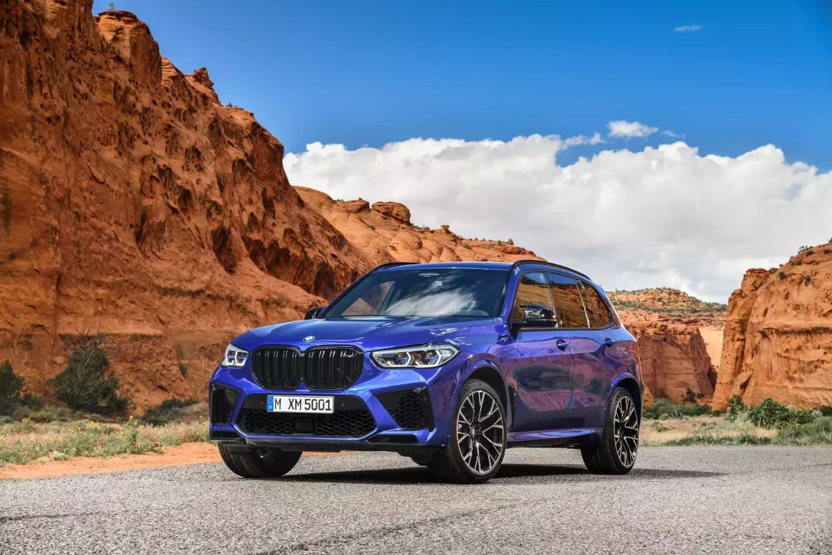 BMW X5 2022 ازرق